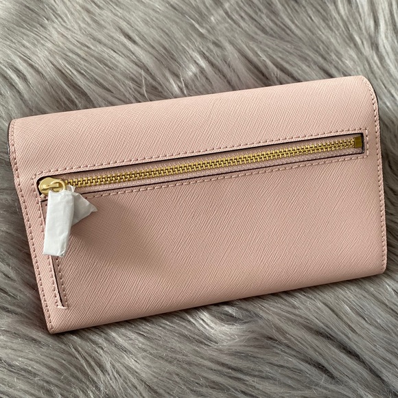 ❌SOLD❌ NWT MICHAEL KORS Trifold Wallet: Blossom - Picture 4 of 8